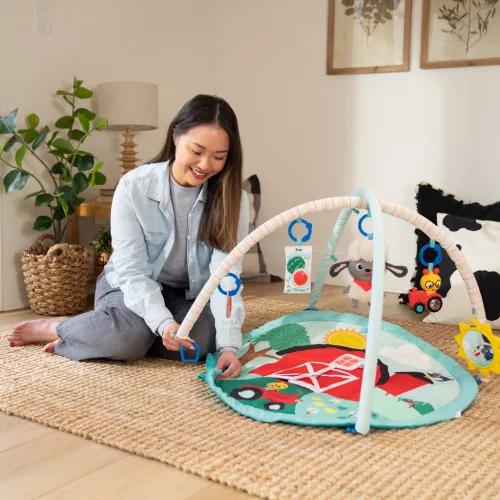 BABY EINSTEIN Játszótakaró motoros és szenzoros fejlődéshezHappy Harvest™ , 0 hónapos kortól