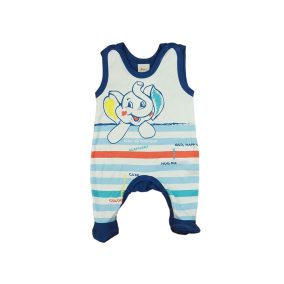   Elefántos vékony pamut| ujjatlan rugdalózó (méret:56-68)