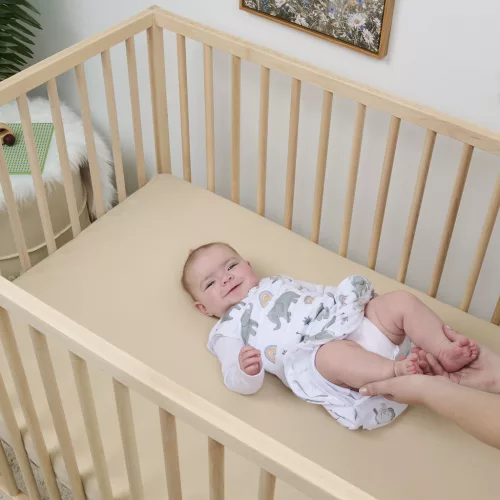 INGENUITY Pamut pólya kagyló alakú, átalakítható szabad ujjú TOG 1 SwaddleMe™ Szürke 3m+