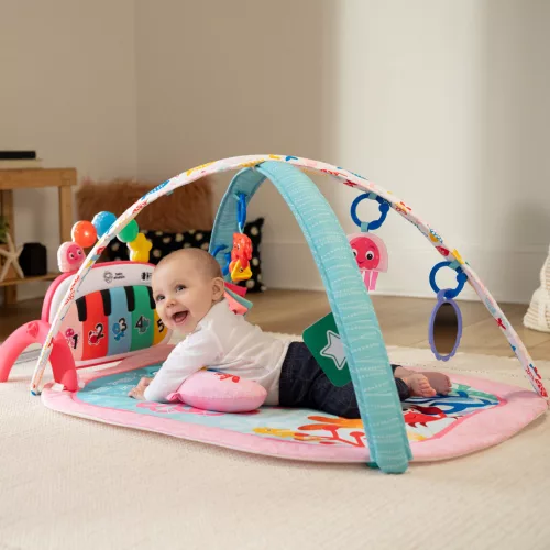 BABY EINSTEIN 4 az 1-ben aktivitás játszószőnyeg Kickin' Tunes™ Jellyfish Jamboree™ 0m+