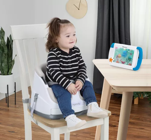 BABY EINSTEIN Tablet hangokkal, zenével és fényekkel Sea Dreams kék, 0m+