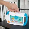 BABY EINSTEIN Tablet hangokkal, zenével és fényekkel Sea Dreams kék, 0m+
