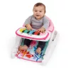 BABY EINSTEIN Interaktív ülés 4in1 Tappin' Tunes™ Learn-to-Sit™, 4 hónapos kortól, Rózsaszín