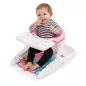   BABY EINSTEIN Interaktív ülés 4in1 Tappin' Tunes™ Learn-to-Sit™, 4 hónapos kortól, Rózsaszín