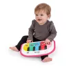 BABY EINSTEIN Interaktív ülés 4in1 Tappin' Tunes™ Learn-to-Sit™, 4 hónapos kortól, Rózsaszín
