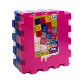 Szivacspuzzle szõnyeg állatfigurás