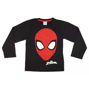 Pókember mintás fiú hosszú ujjú póló
