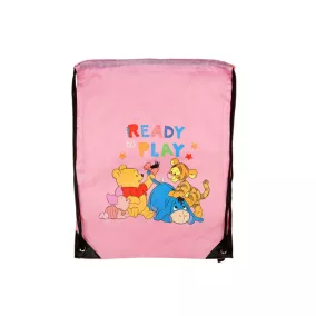 Zsinóros tornazsák Micimackó  mintával