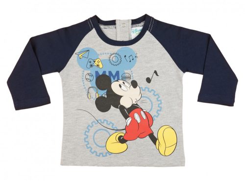 Disney Mickey baba/gyerek hosszú ujjú póló (méret: 74-104)