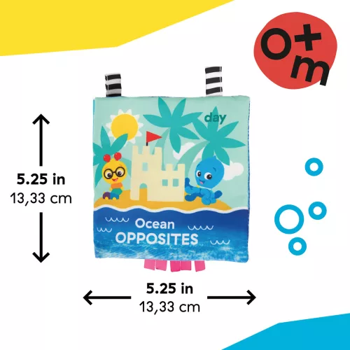 BABY EINSTEIN Foglalkoztató füzetOcean Opposites™, 0 hónapos kortól
