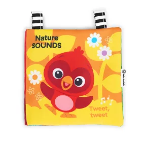   BABY EINSTEIN Multiszenzoros Foglalkoztatófüzet Nature Sounds™, 0m+
