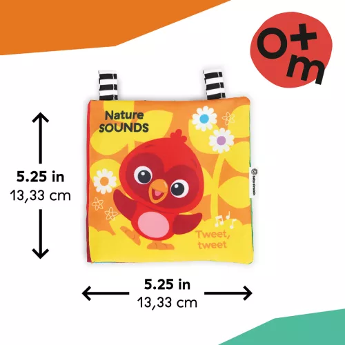 BABY EINSTEIN Multiszenzoros Foglalkoztatófüzet Nature Sounds™, 0m+