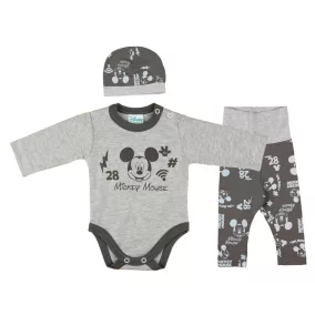Disney Mickey 3 részes baba szett (méret: 56-80)