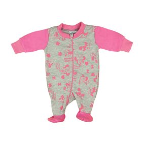   Disney Minnie hosszú ujjú| cipzáras rugdalózó (méret: 50-80)