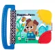 BABY EINSTEIN Puha könyv rágókával és textúrákkal Shapes at the Farm™, 0 hónapos kortól