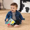 BABY EINSTEIN Puha könyv rágókával és textúrákkal Shapes at the Farm™, 0 hónapos kortól