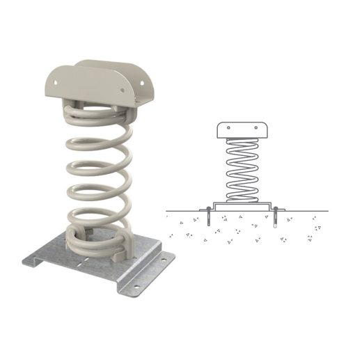 Rugós játék 'fairytale' szarvas (dűbelezhető)