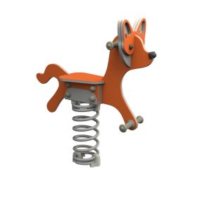 Rugós játék 'fairytale' róka (betonozható)