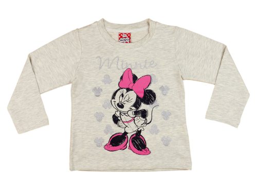 Disney Minnie hosszú ujjú lányka póló (méret: 92-122)