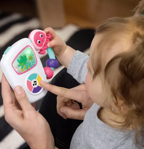 BABY EINSTEIN Dallamok zenélő multiszenzoros játék Tunes Jammin Janet™, 3 hónapos kortól
