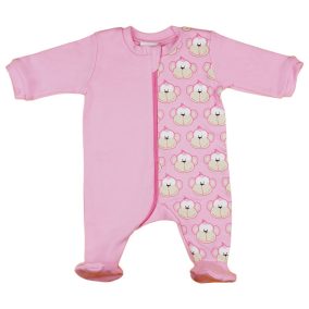 Monkey majom mintás baba kislány rugdalózó