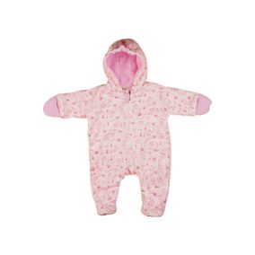   Maci mintás| kapucnis| bélelt plüss overál (fiús és lányos színben) (méret: 56-74)