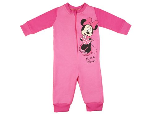 Disney Minnie belül bolyhos| overálos pizsama (méret: 74-122)