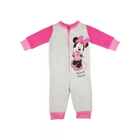   Disney Minnie belül bolyhos| overálos pizsama (méret: 74-122)