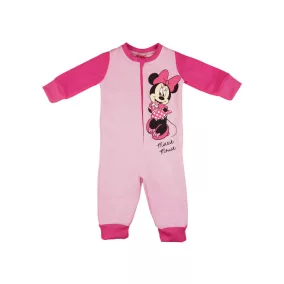   Disney Minnie belül bolyhos| overálos pizsama (méret: 74-122)