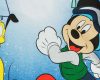 Disney Mickey és Plútó mintás fiú pizsama Karácsony (méret: 74-110)