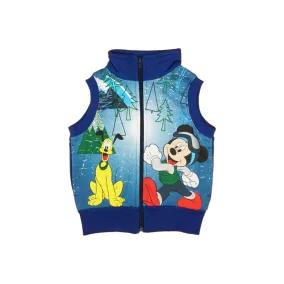 Disney Mickey belül bolyhos mellény (méret: 74-110)