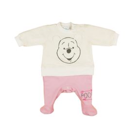   Disney Micimackó belül bolyhos| hosszú ujjú rugdalózó (fiús lányos színekben) (méret: 56-74)