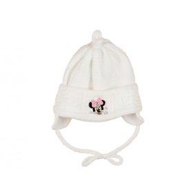   Disney Minnie kötött| bélelt baba sapka (méret: 38-40| 2-6 hónapos)