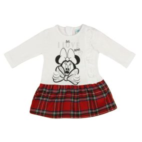 Disney Minnie hosszú ujjú lányka ruha (méret: 68-116)
