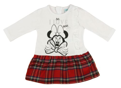 Disney Minnie hosszú ujjú lányka ruha (méret: 68-116)
