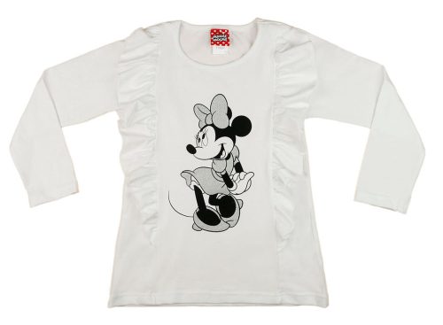 Disney Minnie hosszú ujjú lányka póló (méret: 92-134)