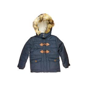   Bélelt| vízlepergetős| kapucnis unisex télikabát (méret: 140-164| 10-14 év)