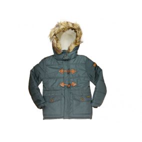   Bélelt| vízlepergetős| kapucnis unisex télikabát (méret: 140-164| 10-14 év)