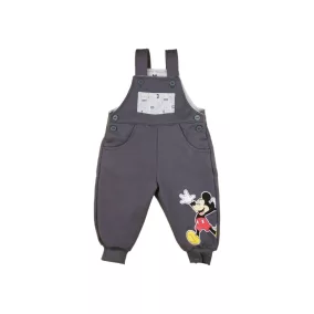 Disney Mickey belül bolyhos kertésznadrág (méret: 74-98)