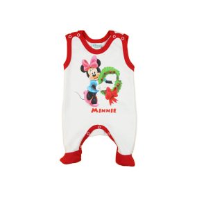   Disney Minnie belül bolyhos ujjatlan rugdalózó Karácsony (méret:50-62)