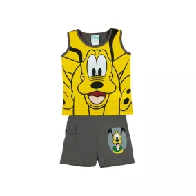 Disney Plútó fiú 2 részes trikó/bermuda szett