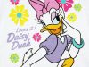 Daisy kacsa lányka hosszú pizsama (méret:104-140)
