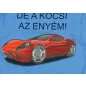 Fiú feliratos rövid ujjú kombidressz Kocsi