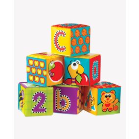   Apollo Playgro fürdőjáték- Soft blockes-Puha fürdős kockák