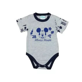 Disney Mickey rövid ujjú kombidressz szürke
