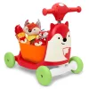 SKIP HOP Zoo ugráló 3 az 1-ben Ride-On Róka 12 hó+ 20 kg-ig