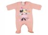 Disney Minnie lányka hosszú ujjú rugdalózó pasztel