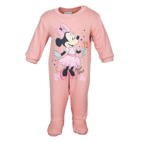 Disney Minnie lányka hosszú ujjú rugdalózó pasztel