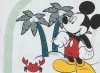 Disney Mickey elején patentos rövid ujjú kombidres