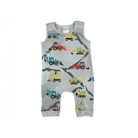 Fiú ujjatlan rugdalózó markoló mintákkal